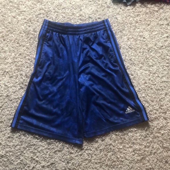 Blue Adidas shorts - Picture 1 of 2